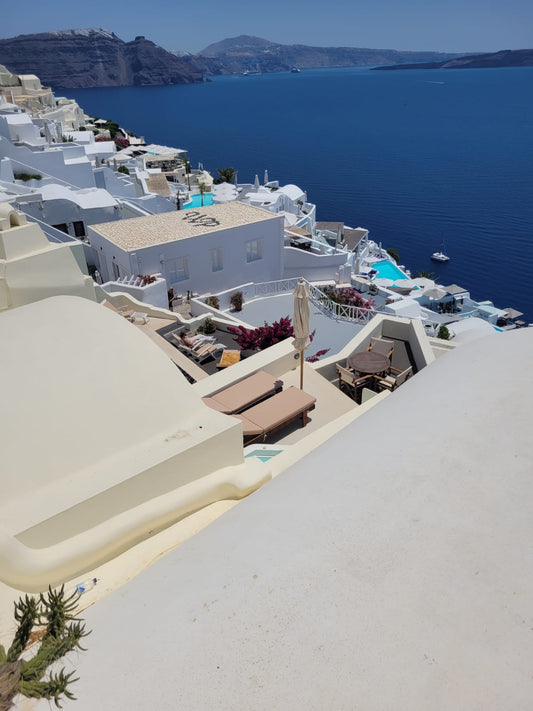 Santorini, Greece is absolutely  Beautiful