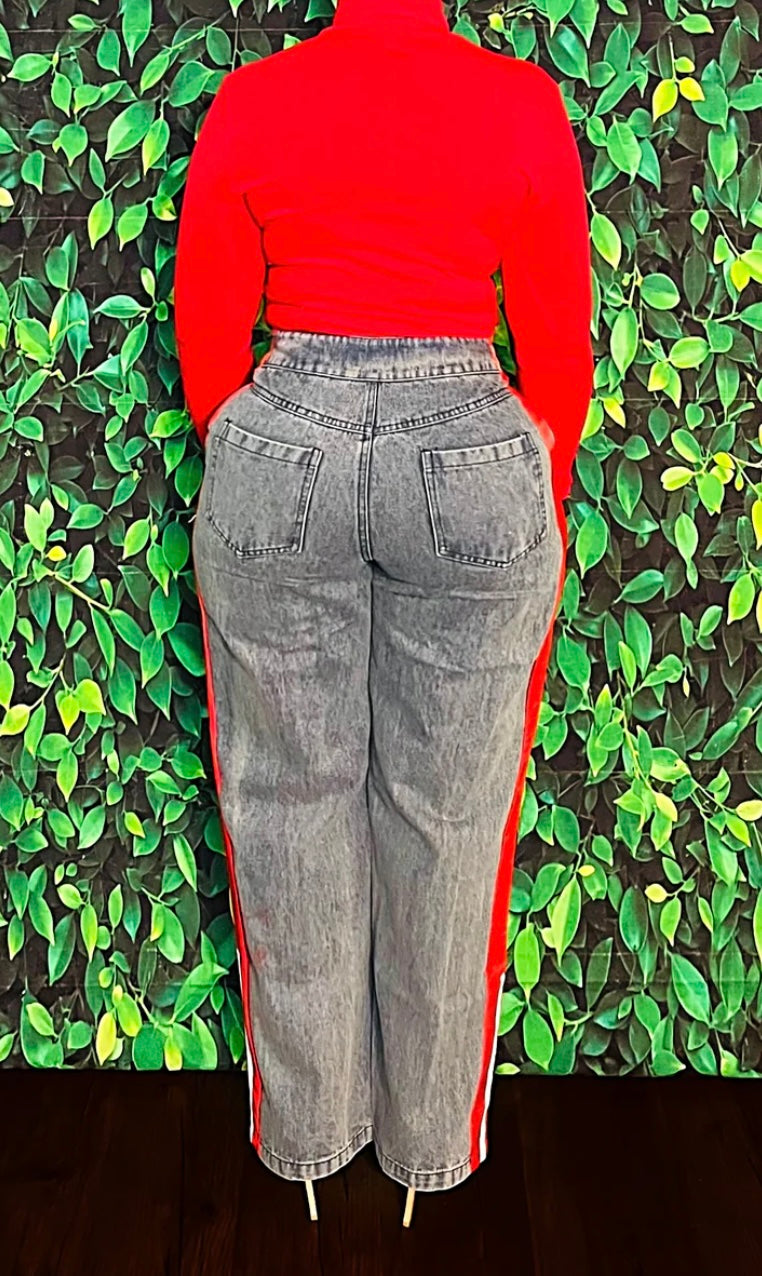Pretty Racer Denim Pant