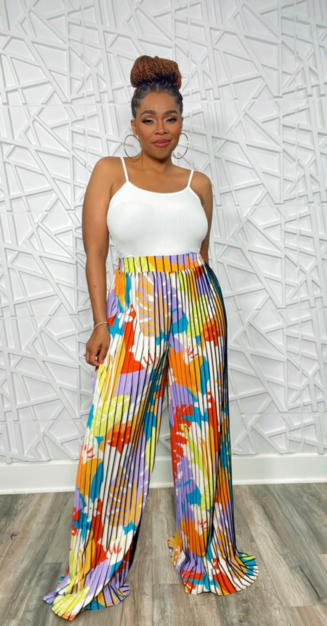 Pretty Pants (Lavender/White)