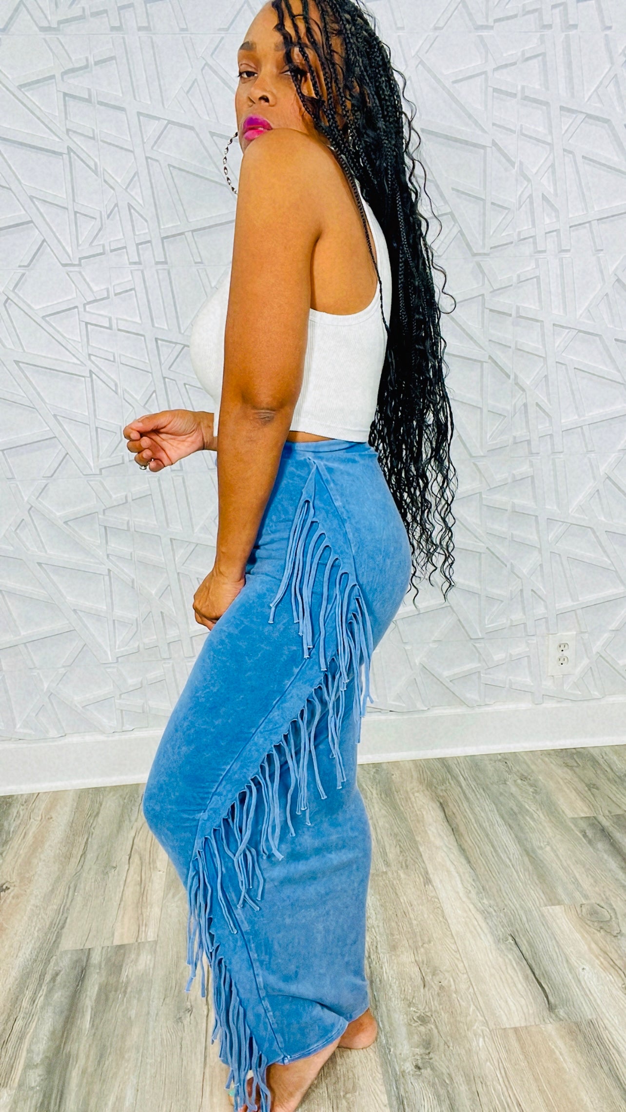 Fringing in the Mineral Wash Skirt