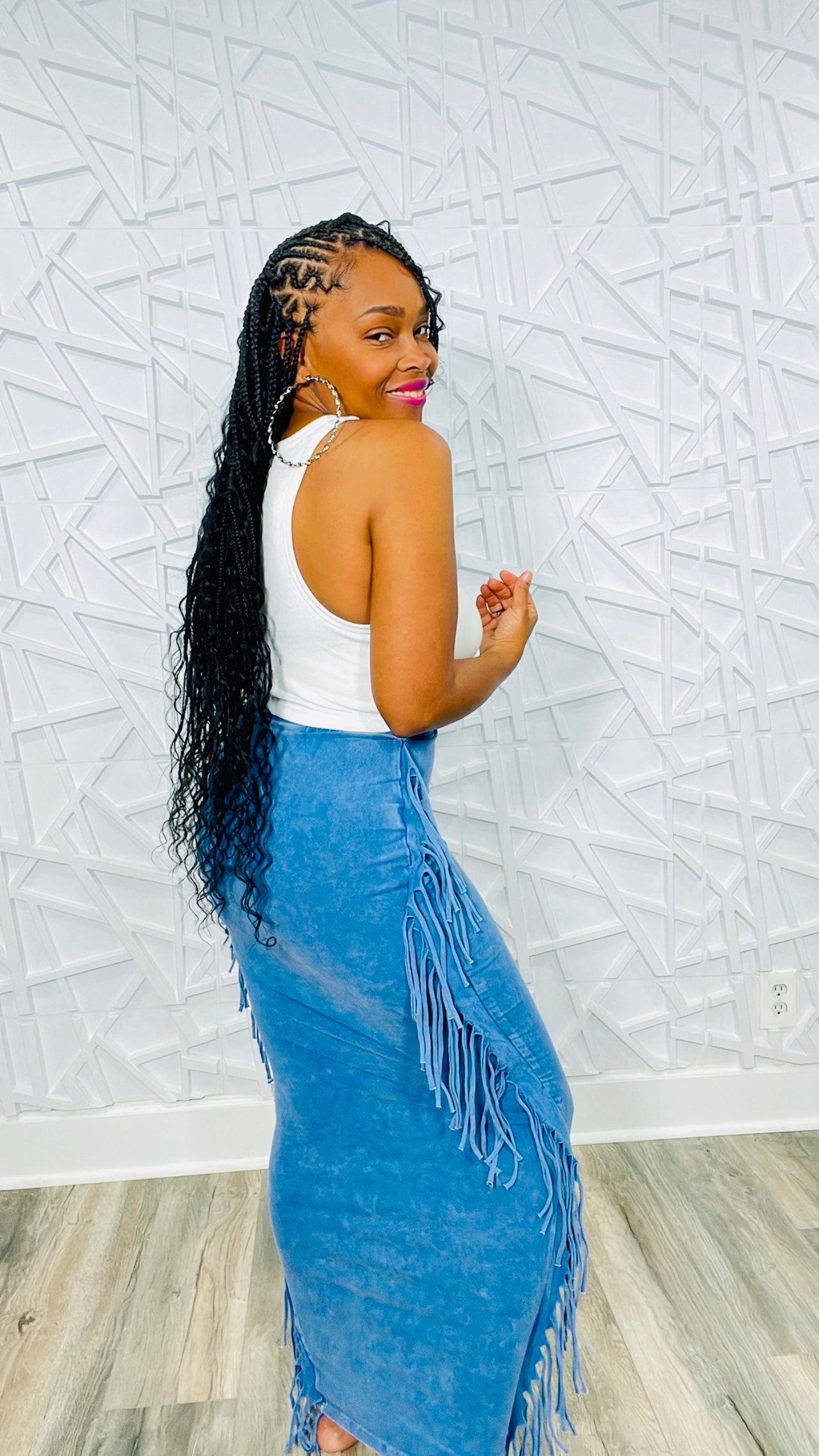 Fringing in the Mineral Wash Skirt