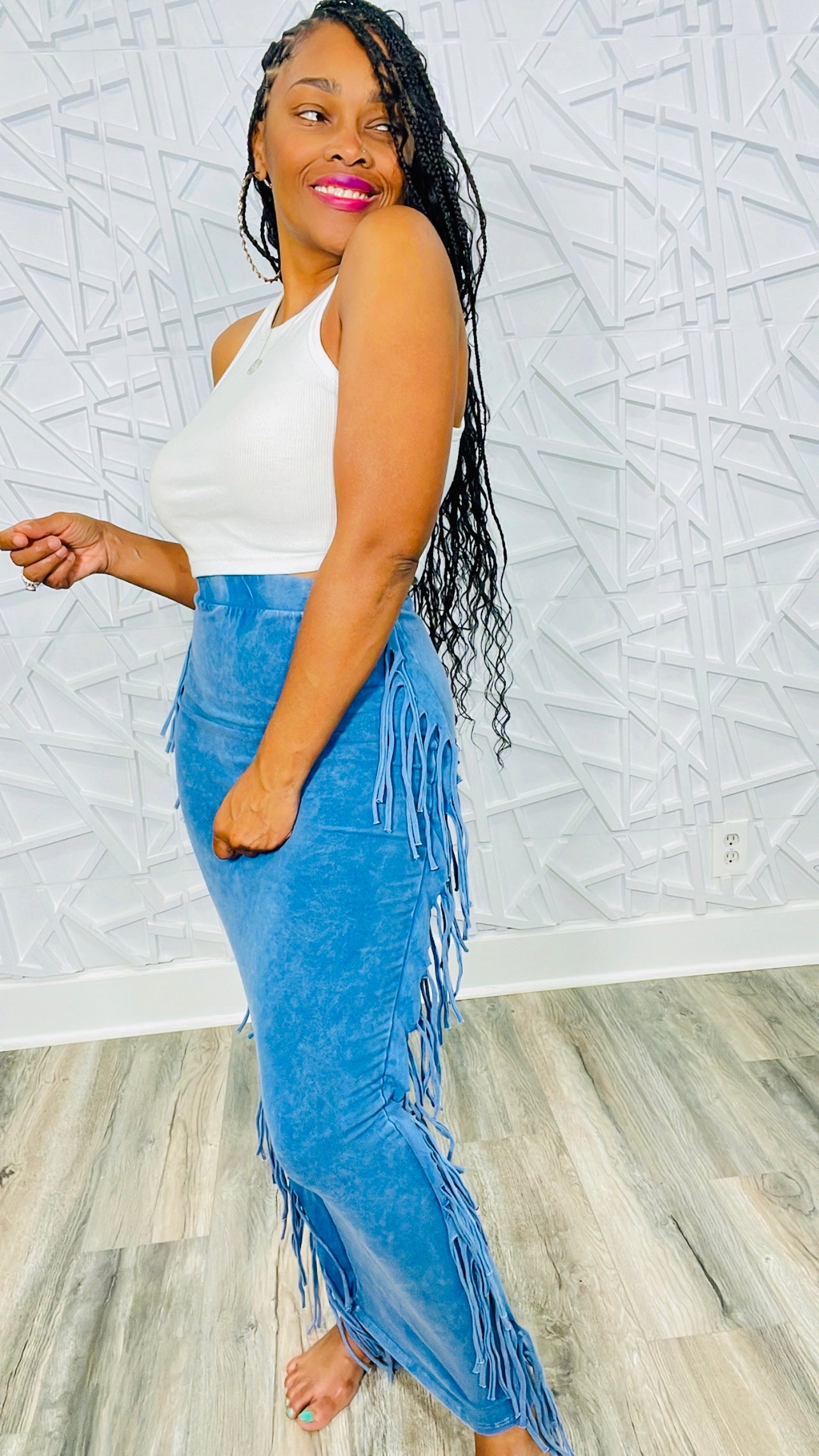 Fringing in the Mineral Wash Skirt