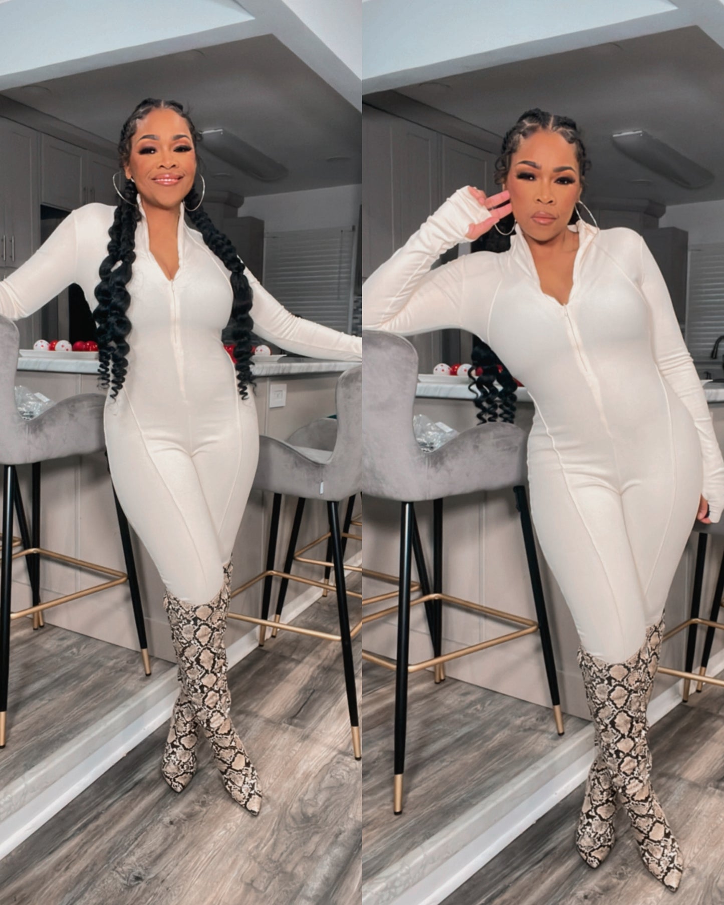 Crème Le Crème Jumpsuit on