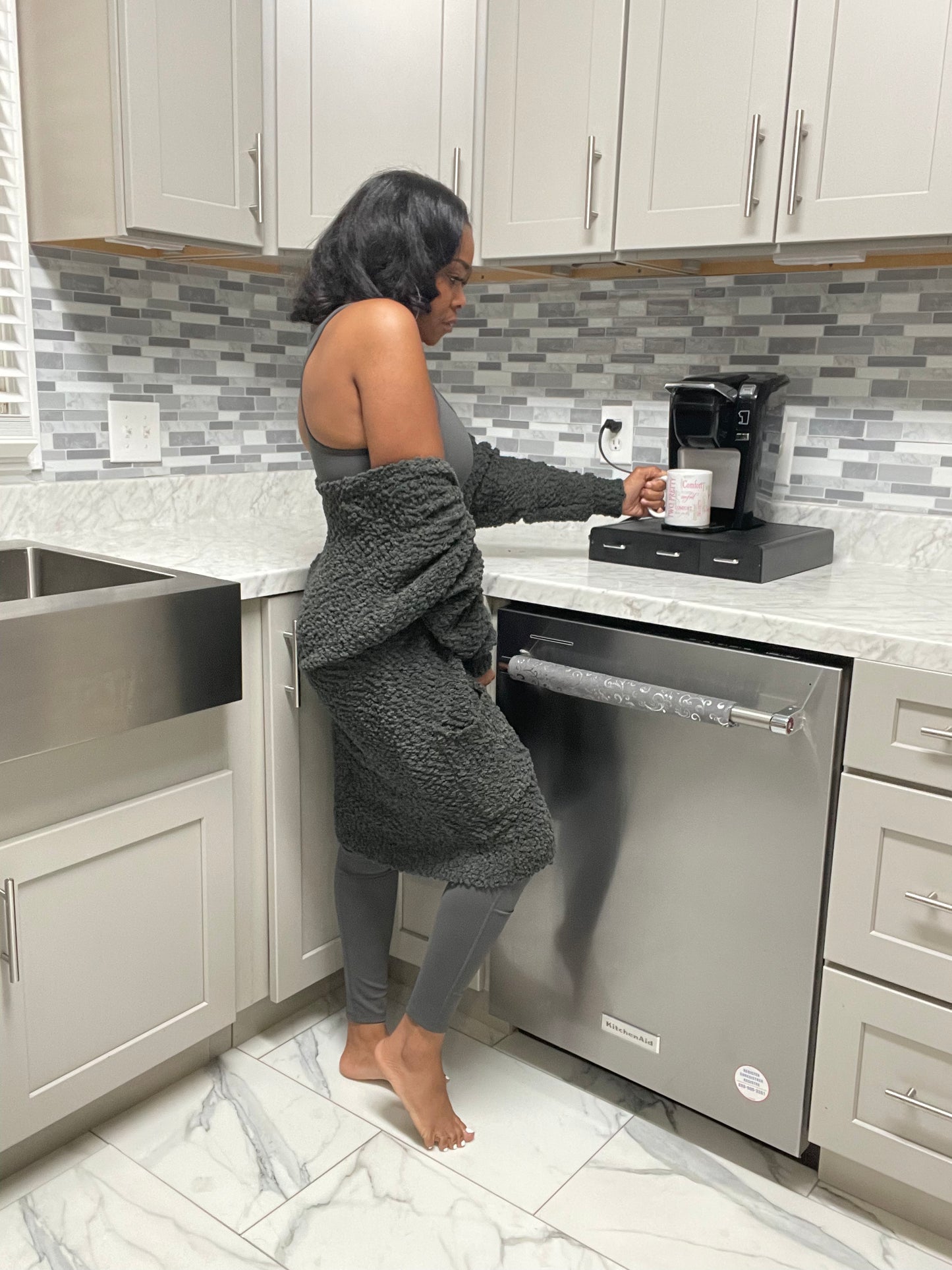 Cozy in Love 3 Piece Set (Ash Grey)