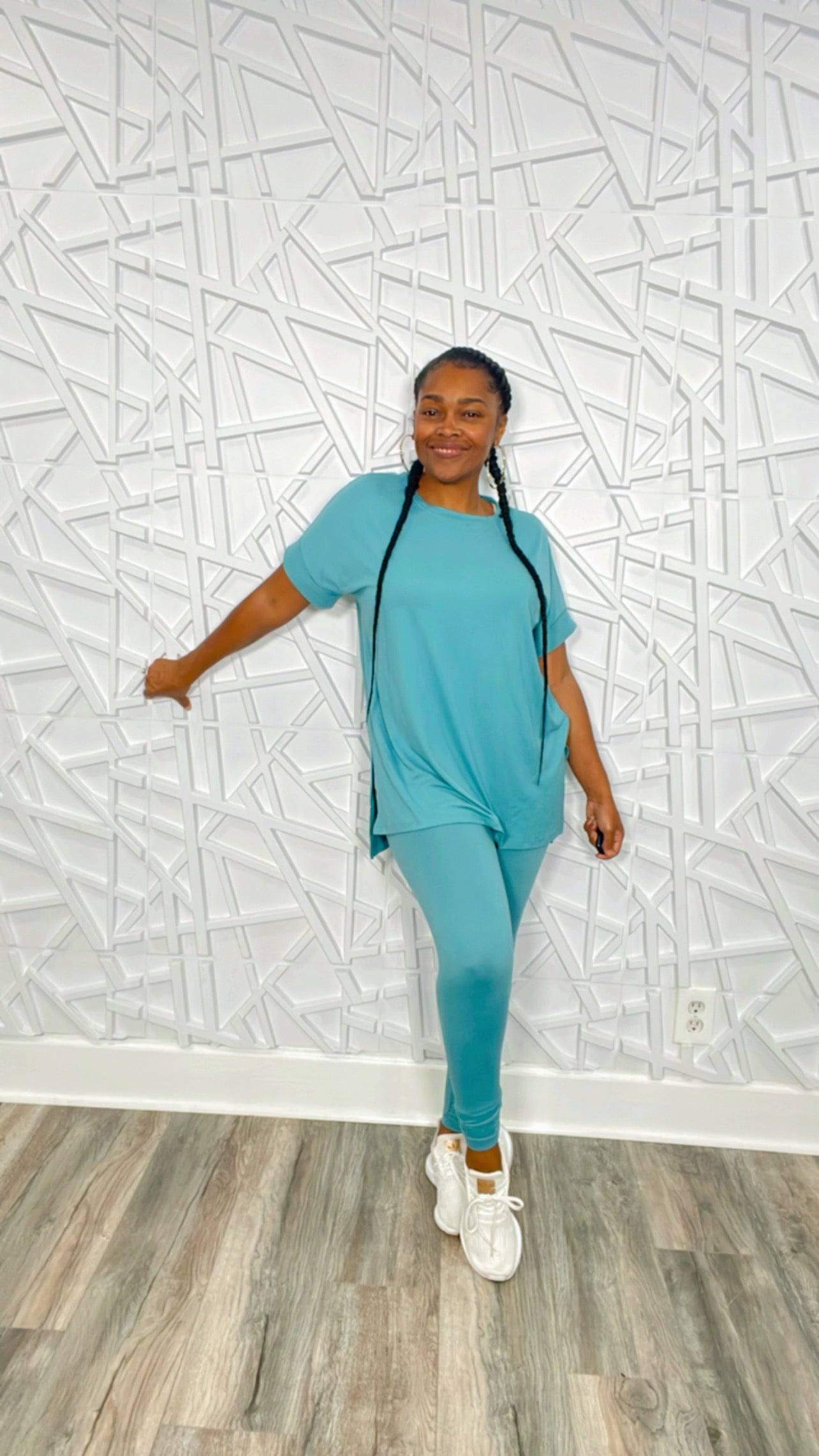 The Pretty & Comfort Set (Light Teal)