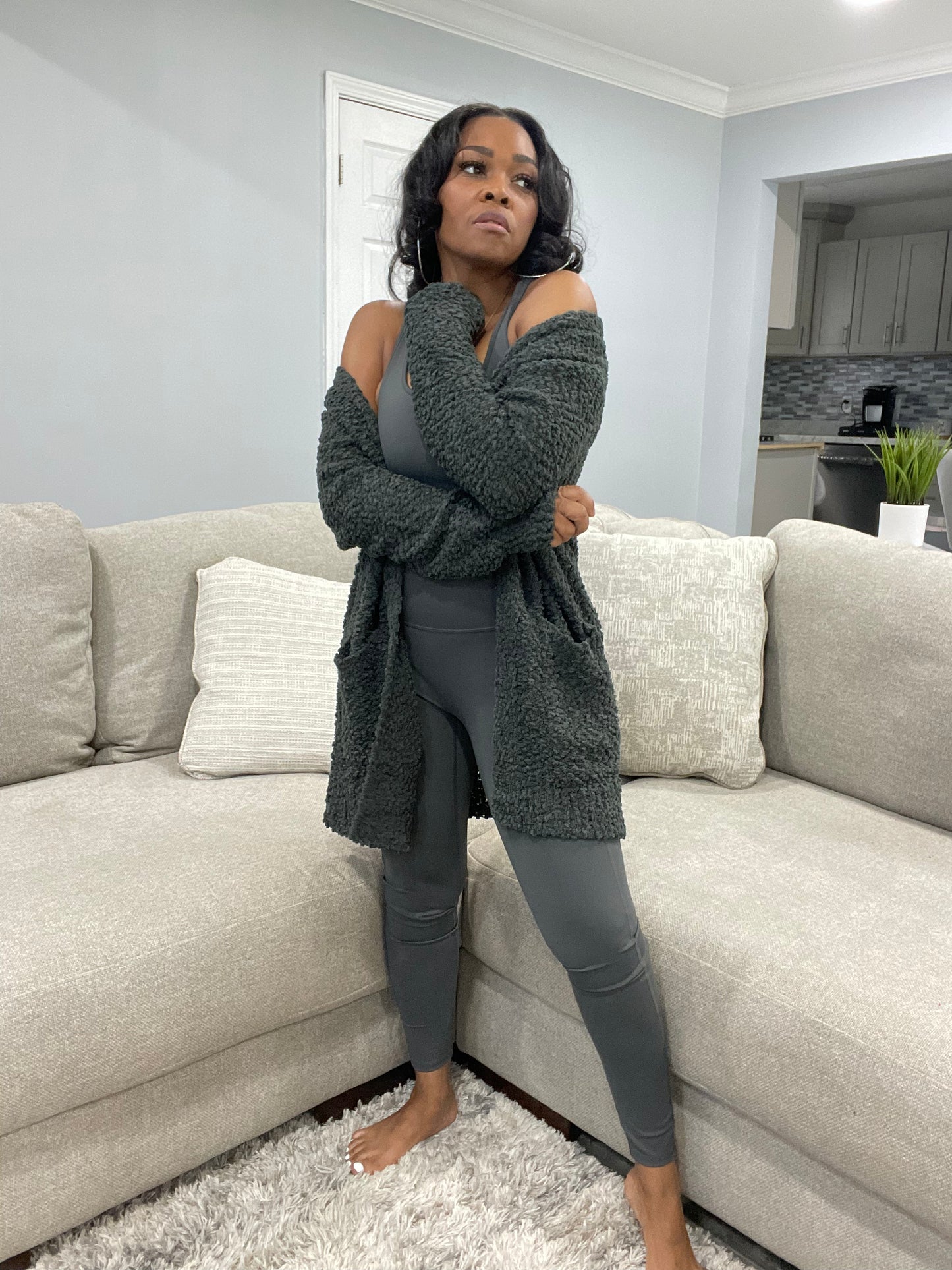 Cozy in Love 3 Piece Set (Ash Grey)