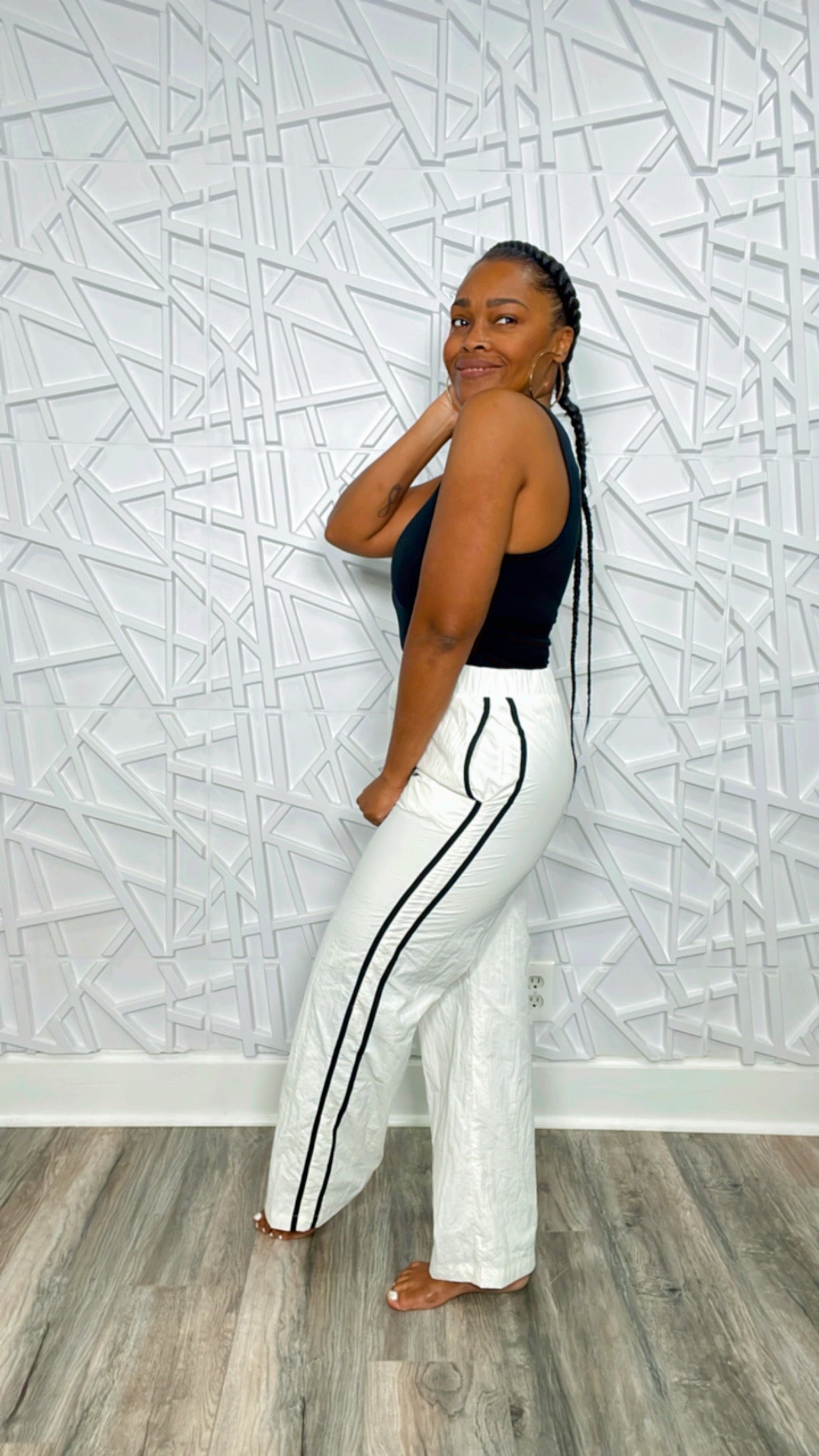 Pretty in the Cargo Striped Pants
