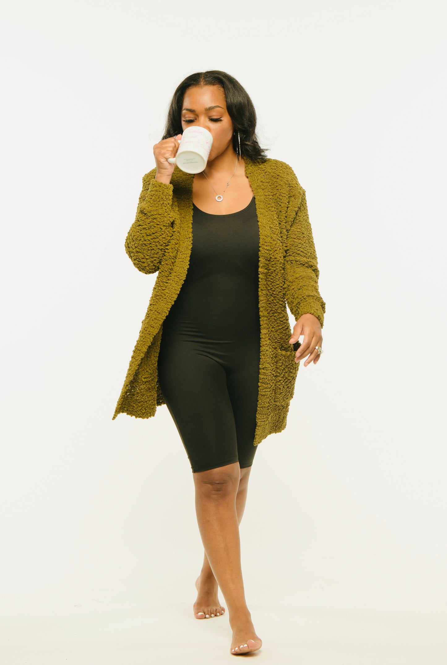 Cozy in Love 3 Piece Set (Dusty Olive)
