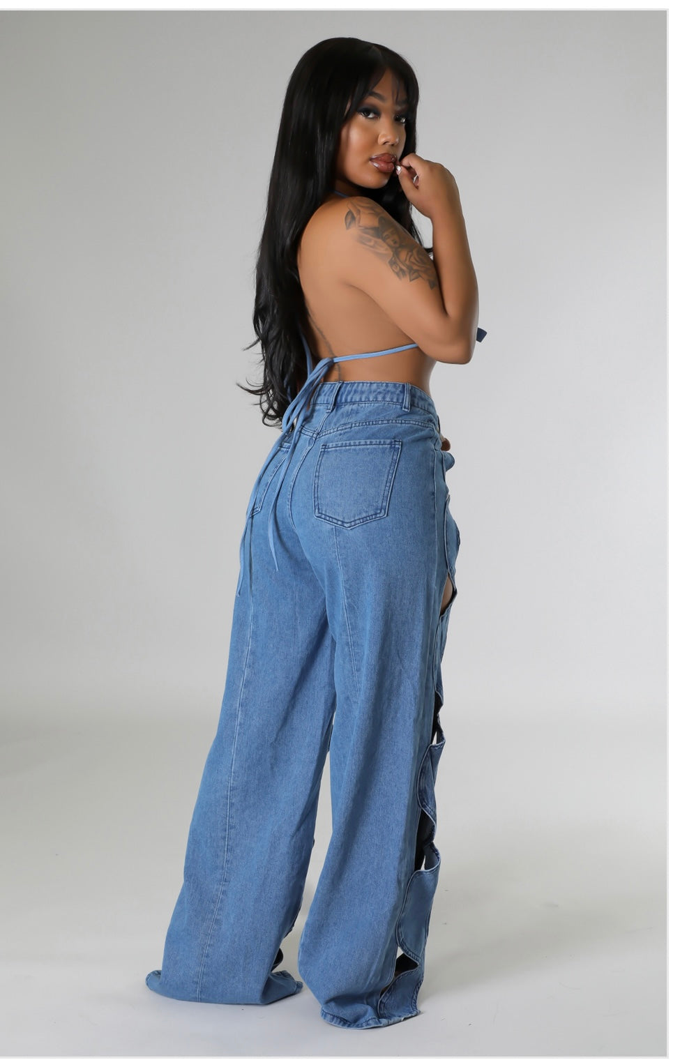 Pretty Hole in One Denim Jeans