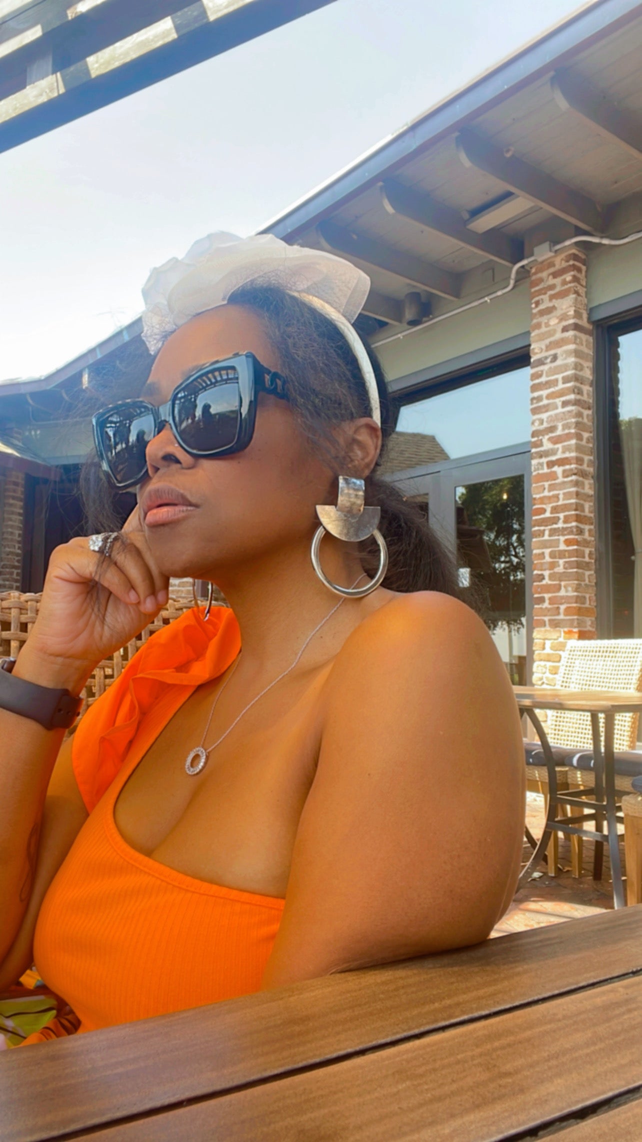 Pretty in the Geo Earrings Gold