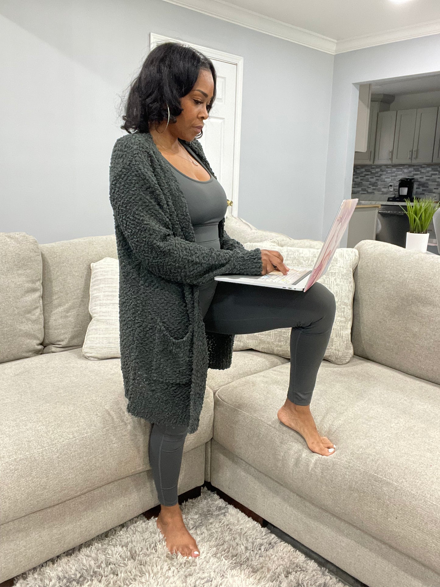 Cozy in Love 3 Piece Set (Ash Grey)