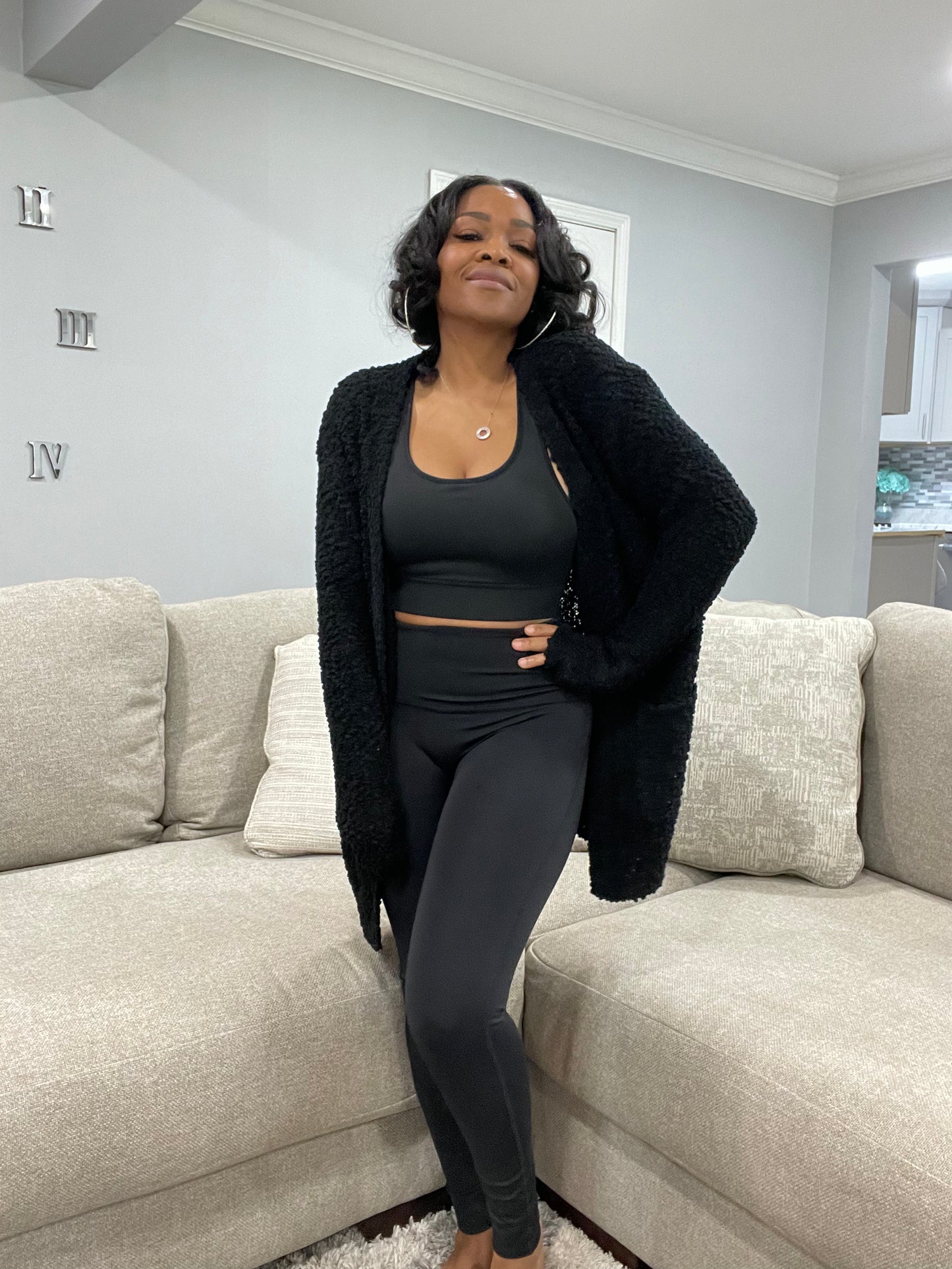 Cozy in Love 3 Piece Set (Black)