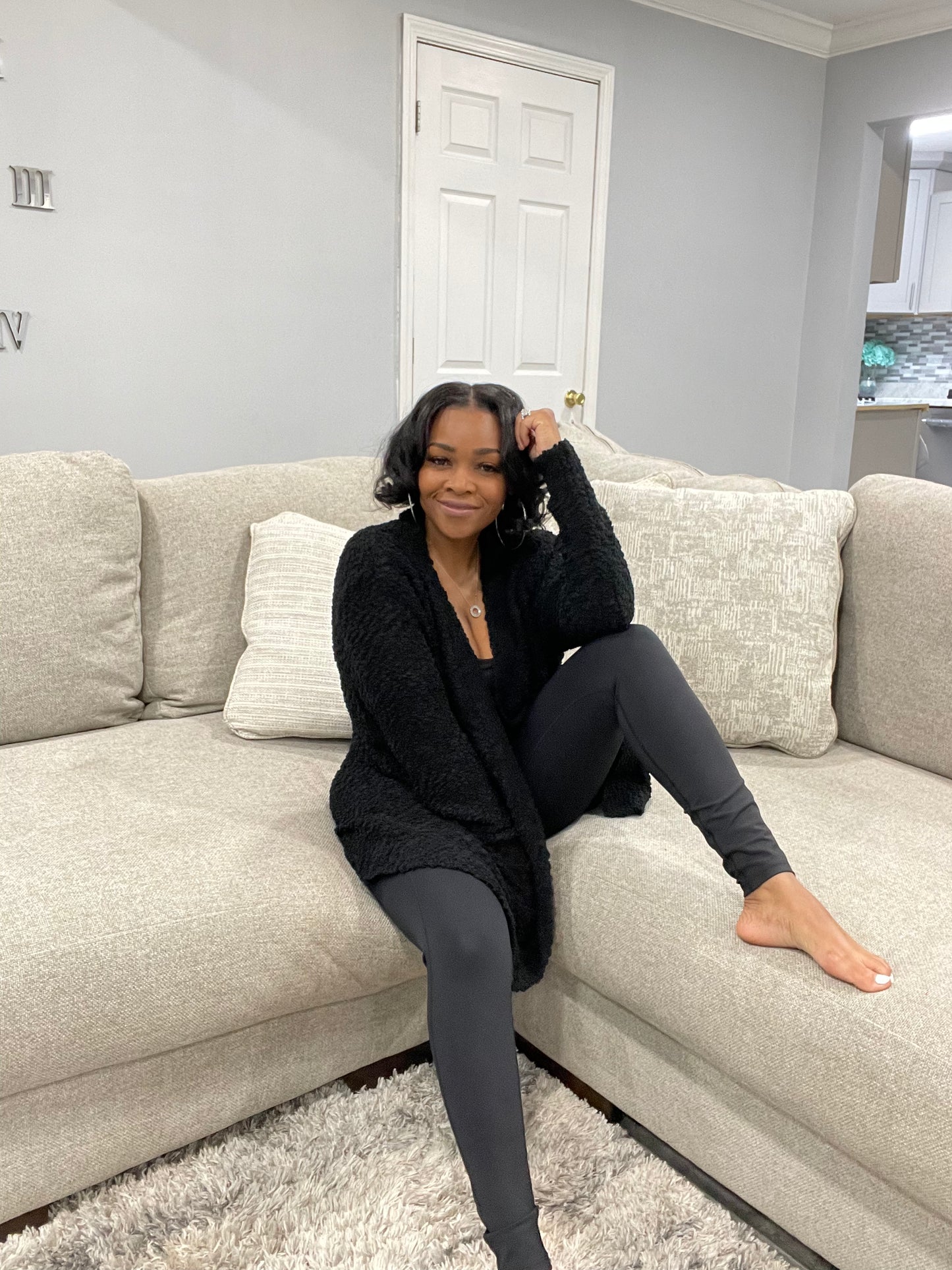 Cozy in Love 3 Piece Set (Black)