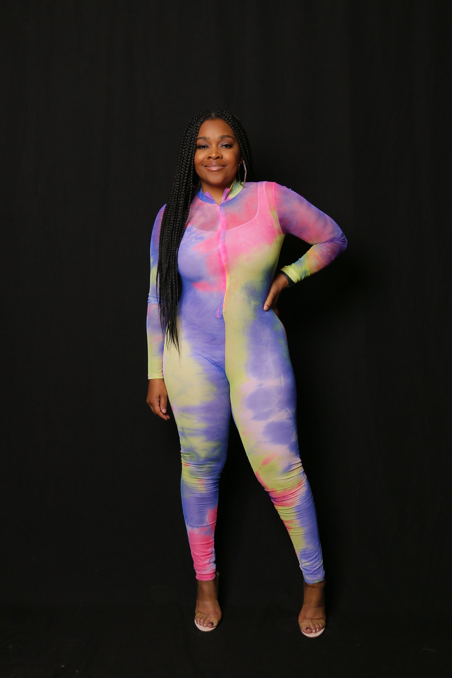 All in Mesh Love Jumpsuit