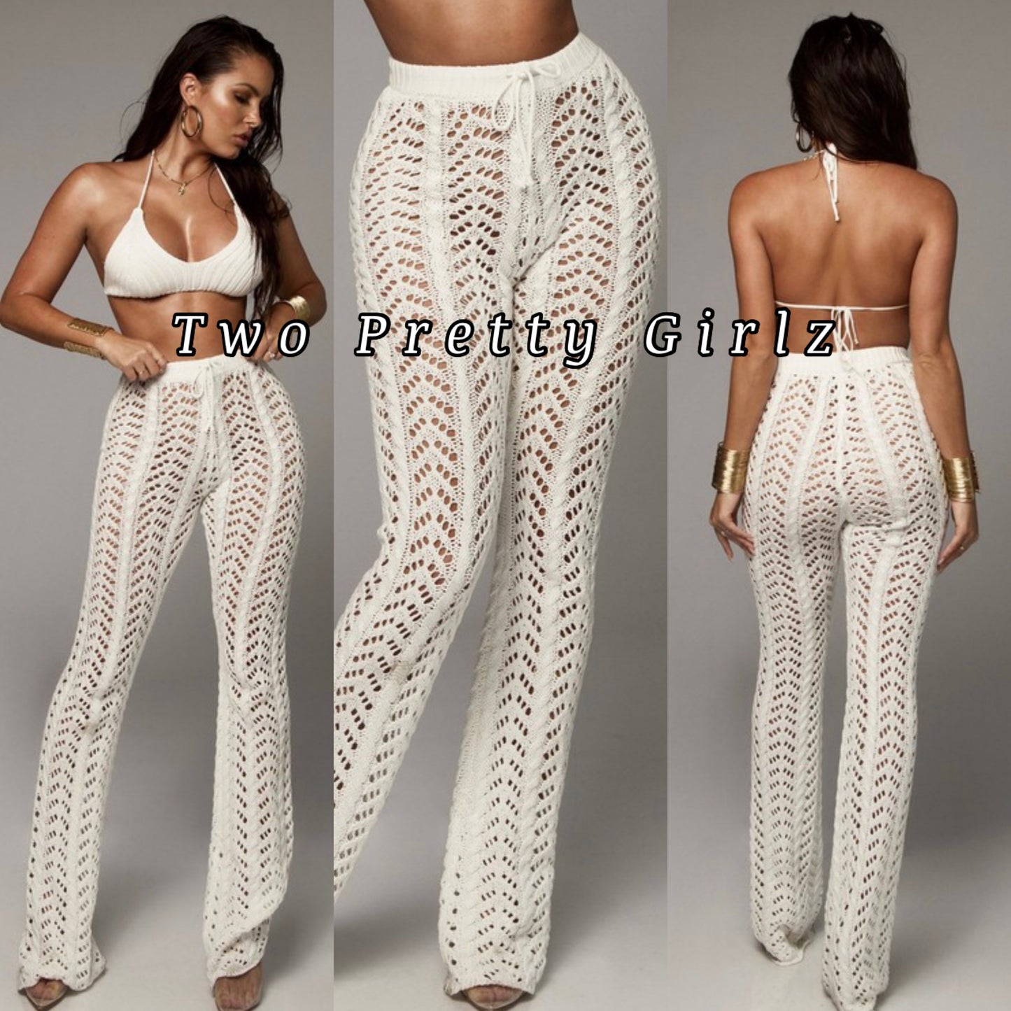 Crochet Me Pretty Pants (3 Colors)