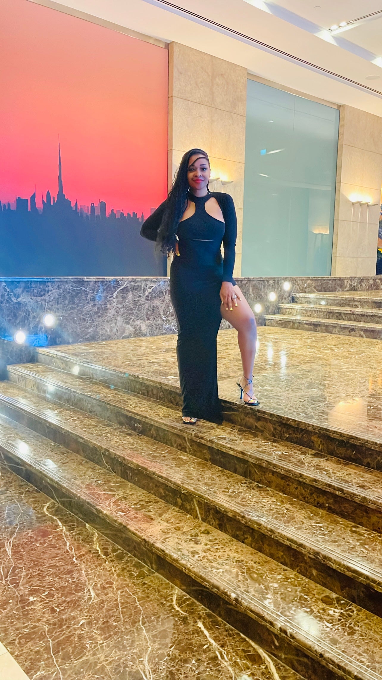 Night in Dubai Maxi Dress