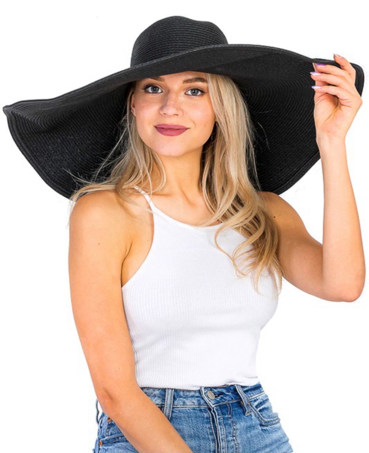 Pretty on Vacation Wide Brim Hats(4 Colors)