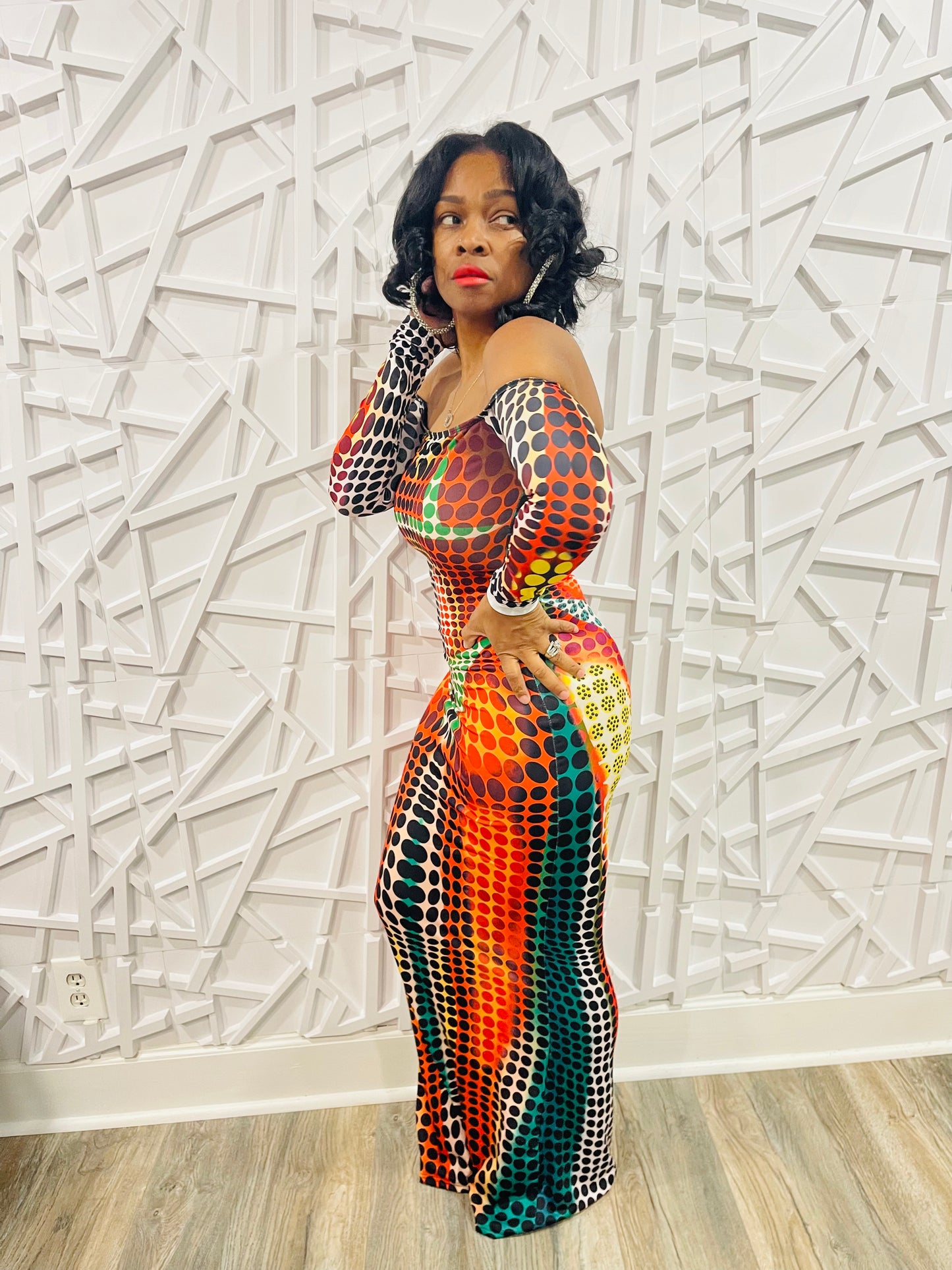 Pretty Dotting Dress