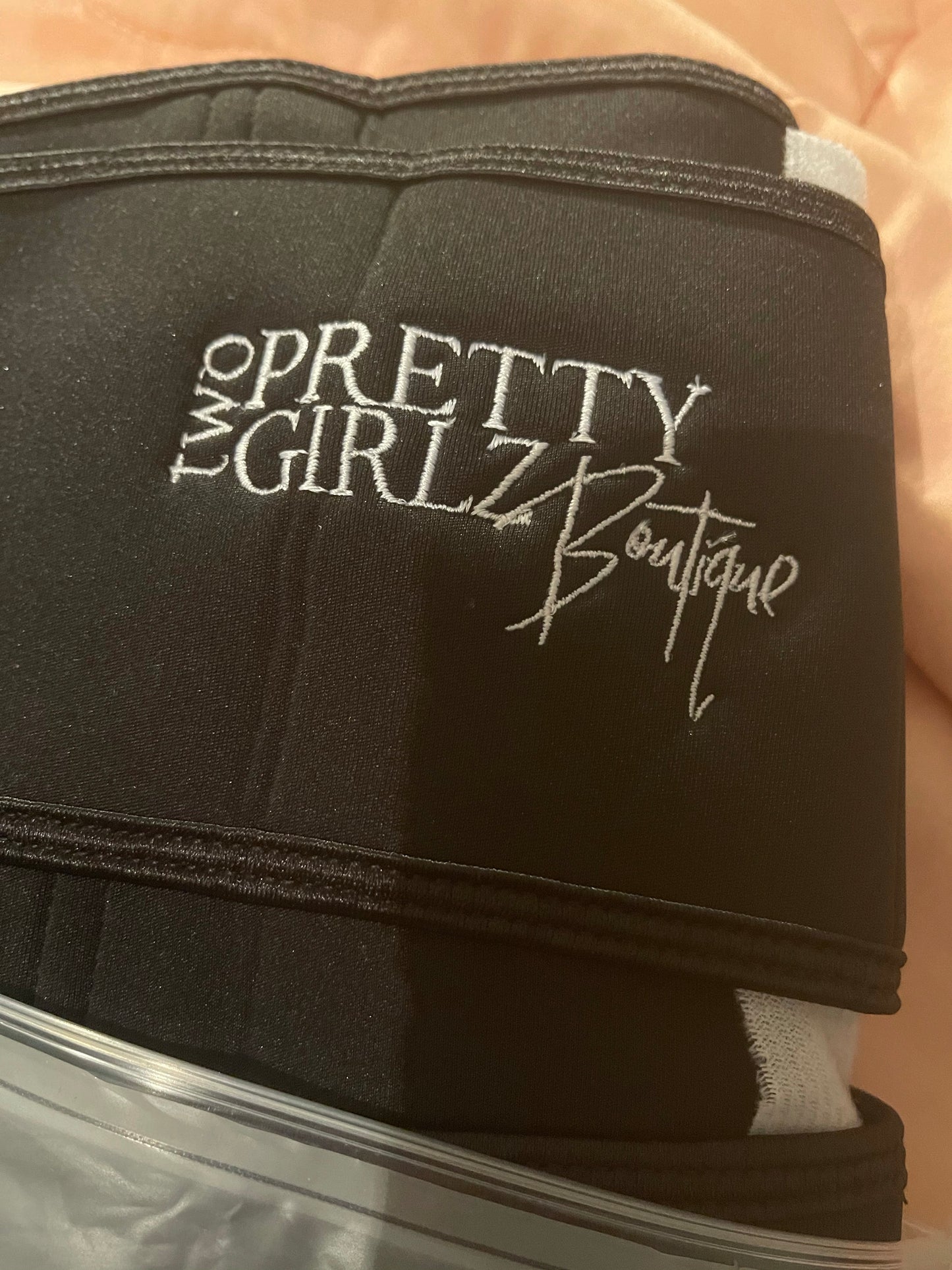Pretty Girlz Workout too Sweat Belt up to size 3X
