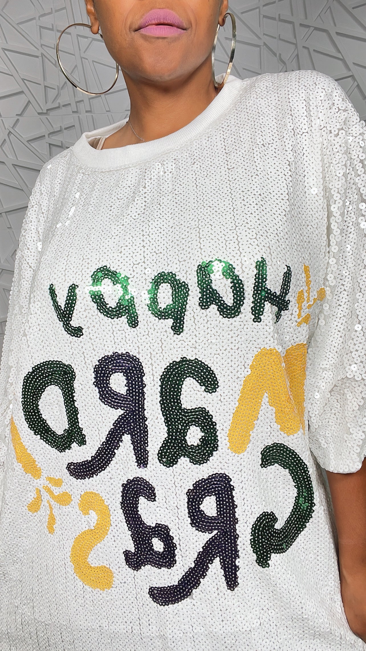 Birthplace of Mardi Gras Sequin Dress