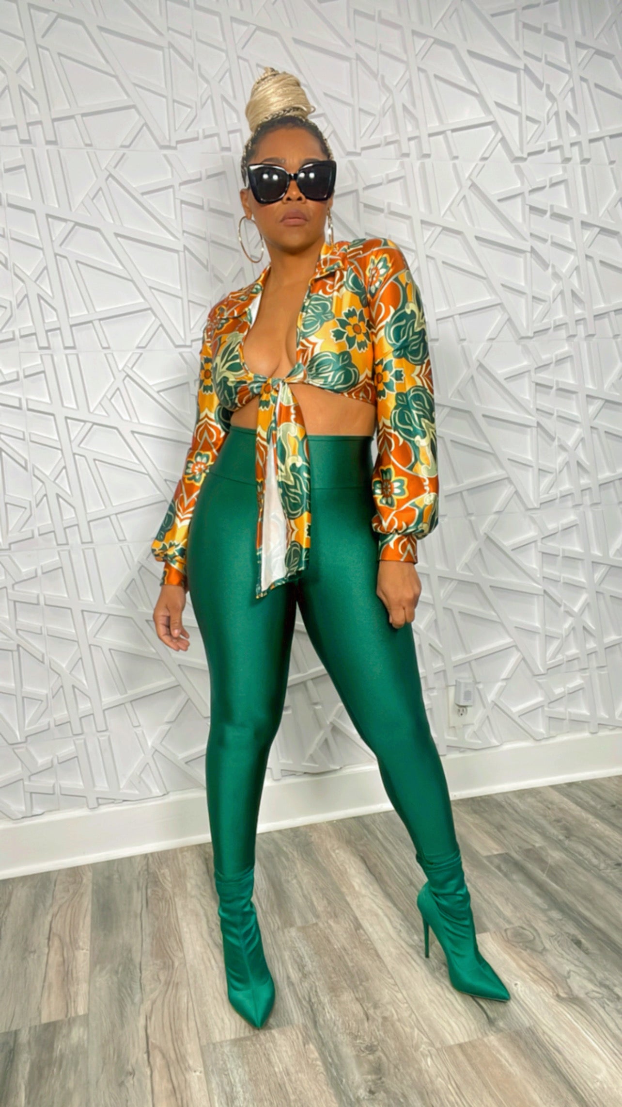 Tie my up & Legging Set