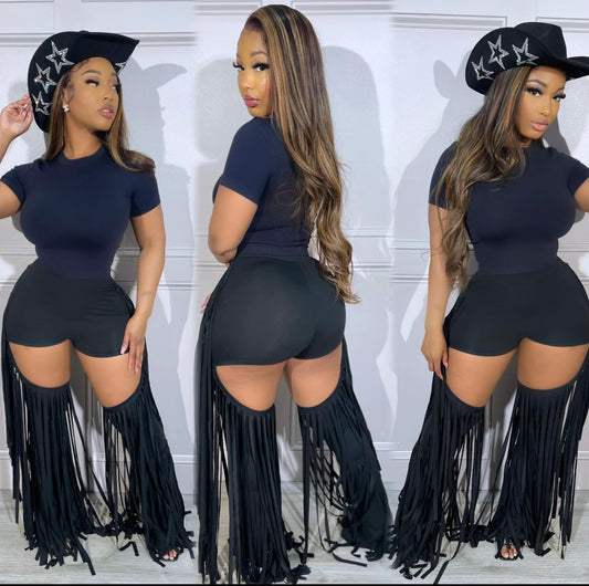 Cowboy Carter Fringe Pants