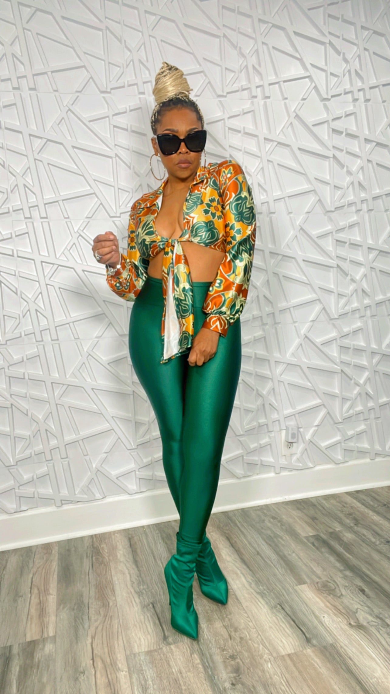 Tie my up & Legging Set
