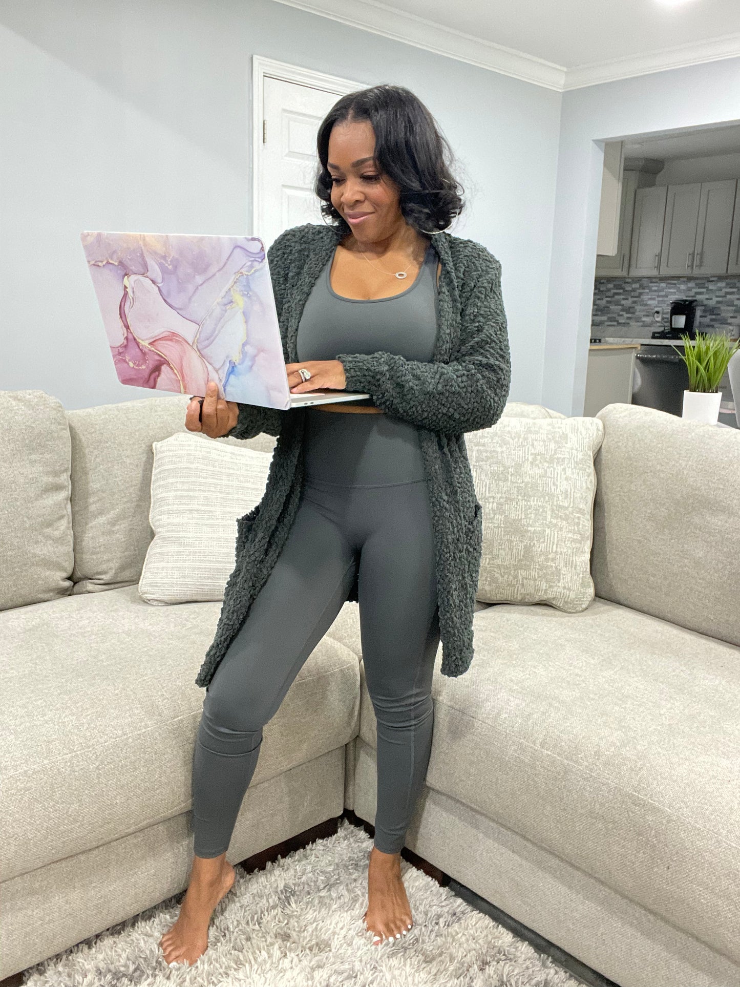 Cozy in Love 3 Piece Set (Ash Grey)