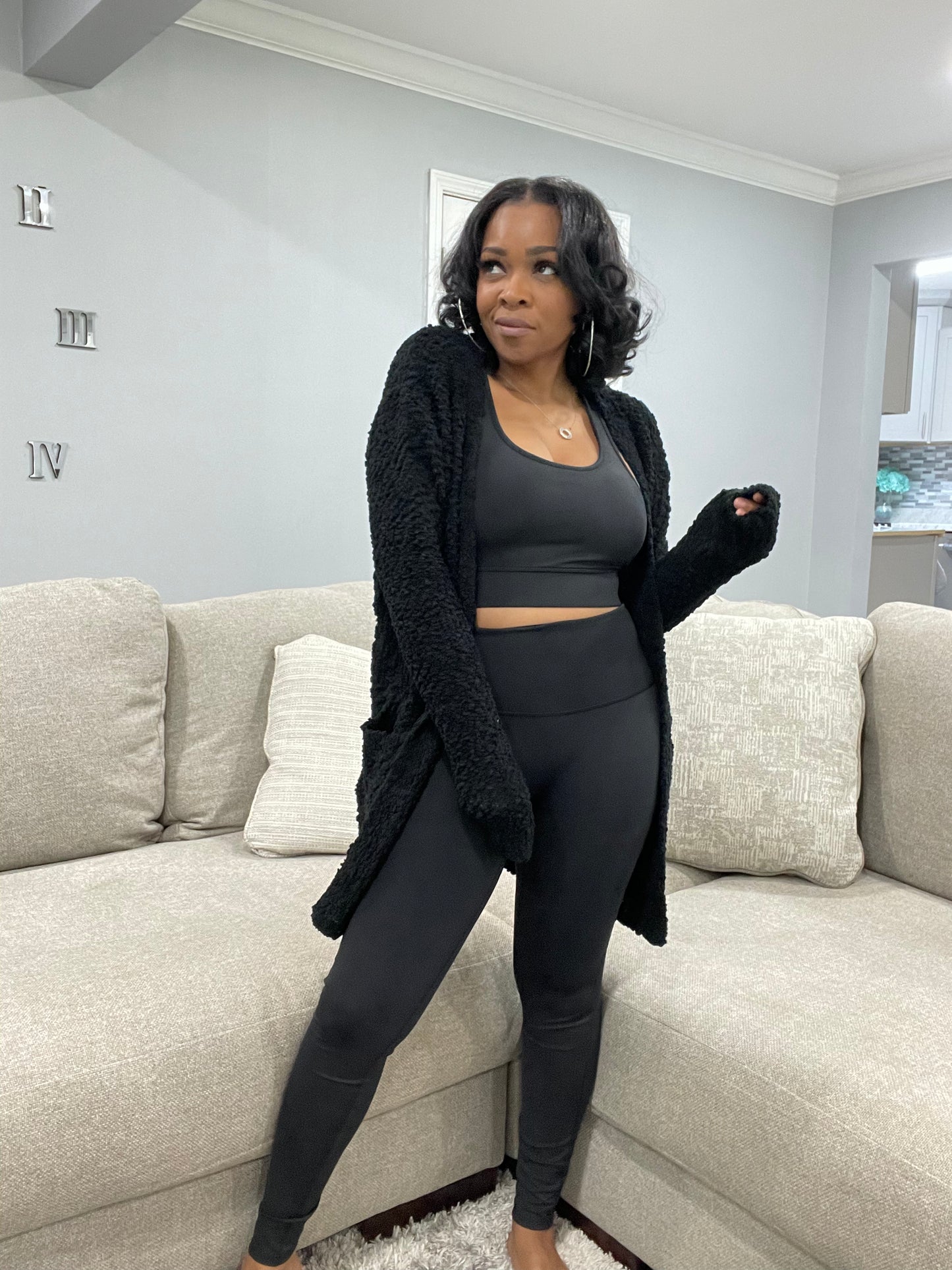 Cozy in Love 3 Piece Set (Black)