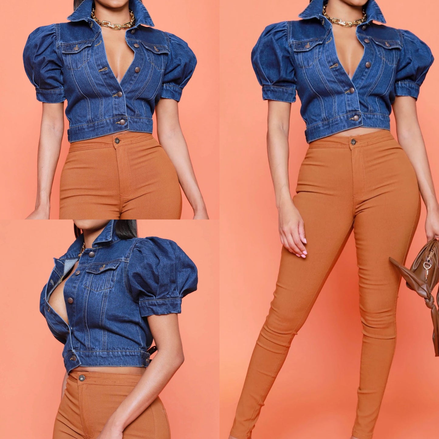 Puffing Pretty Denim Jacket