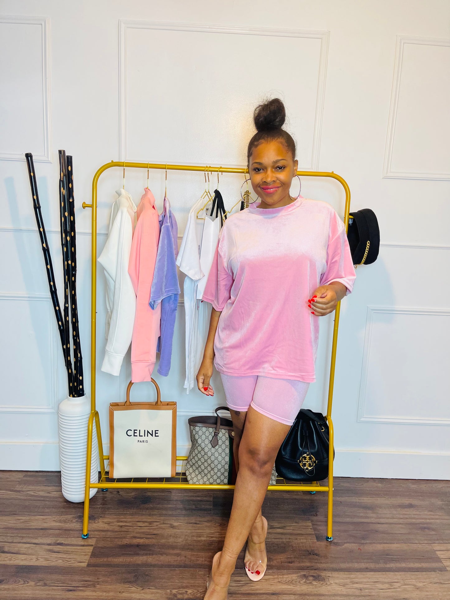 Yolanda   “Pretty” Velvet (Pink)