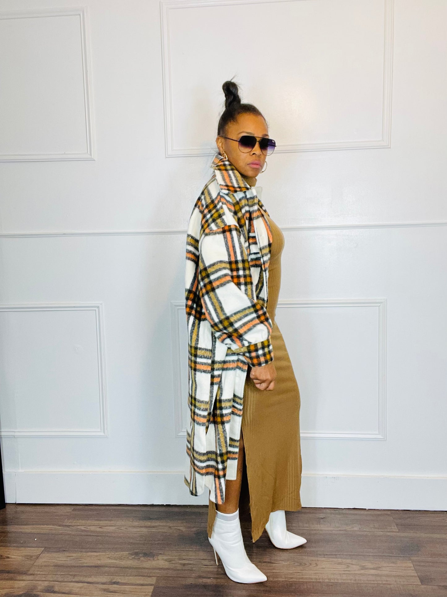 Heavy on the Pretty Plaid Shacket