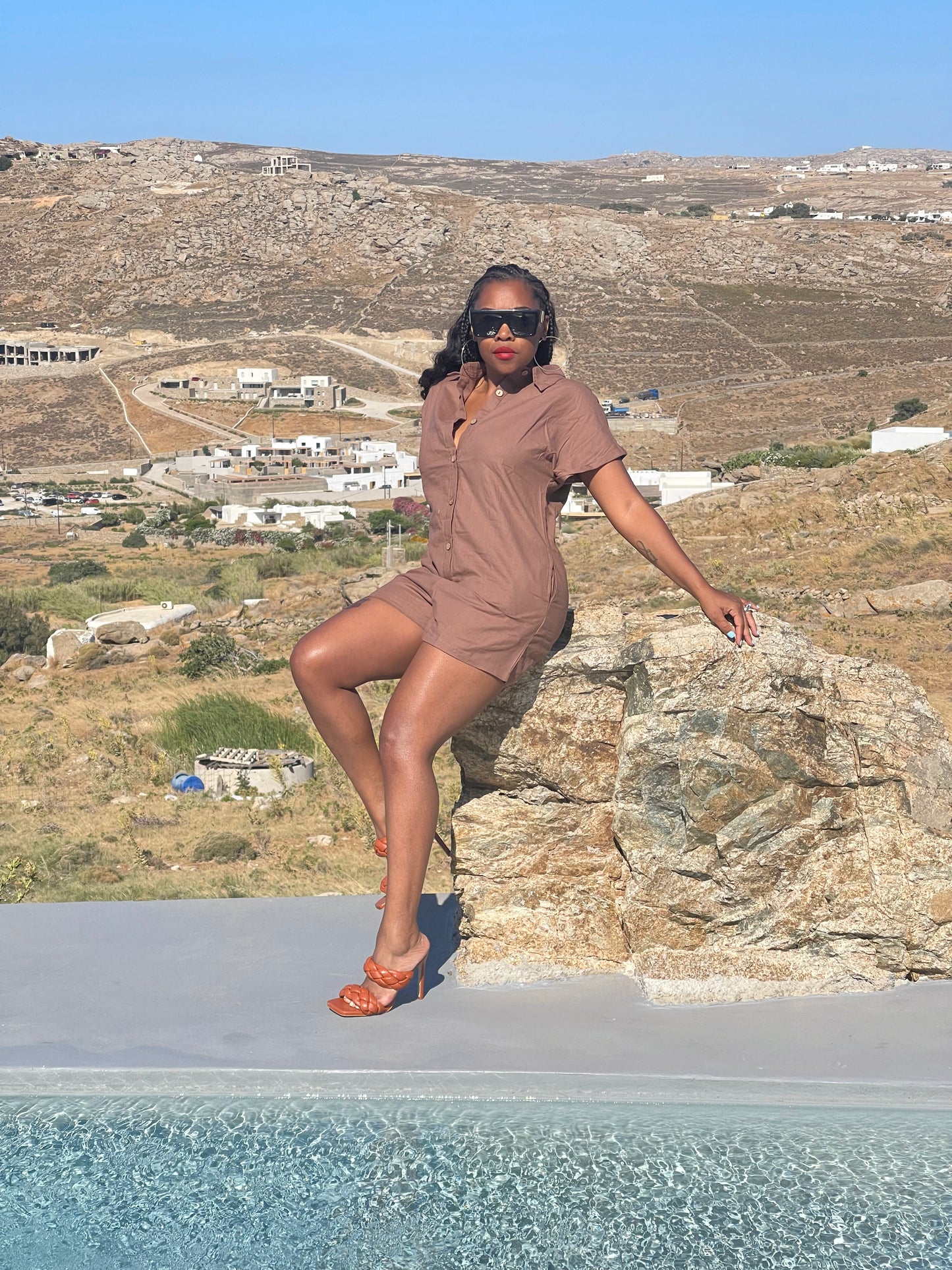 Linen & Pretty Romper (4 Colors)