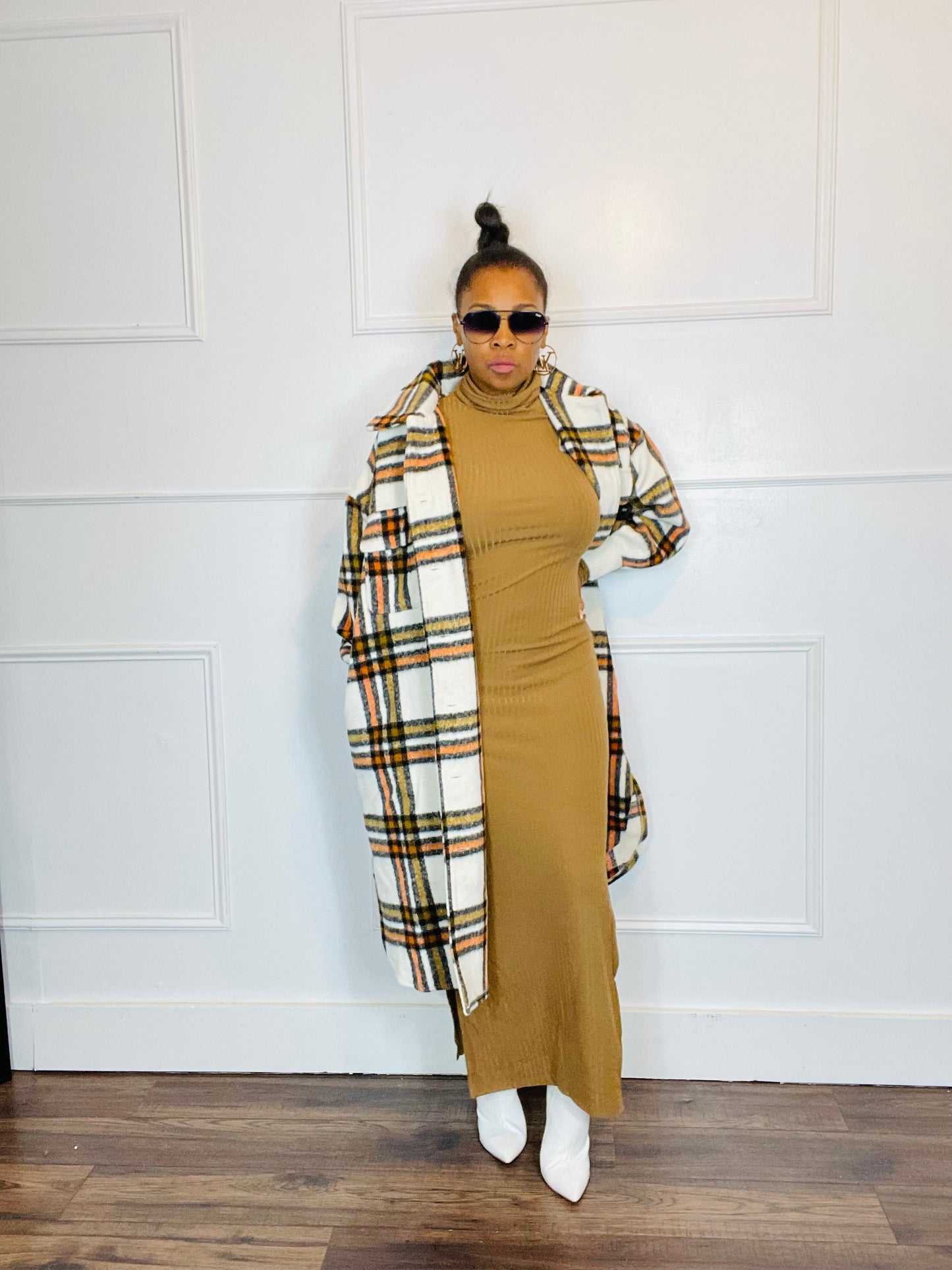 Heavy on the Pretty Plaid Shacket
