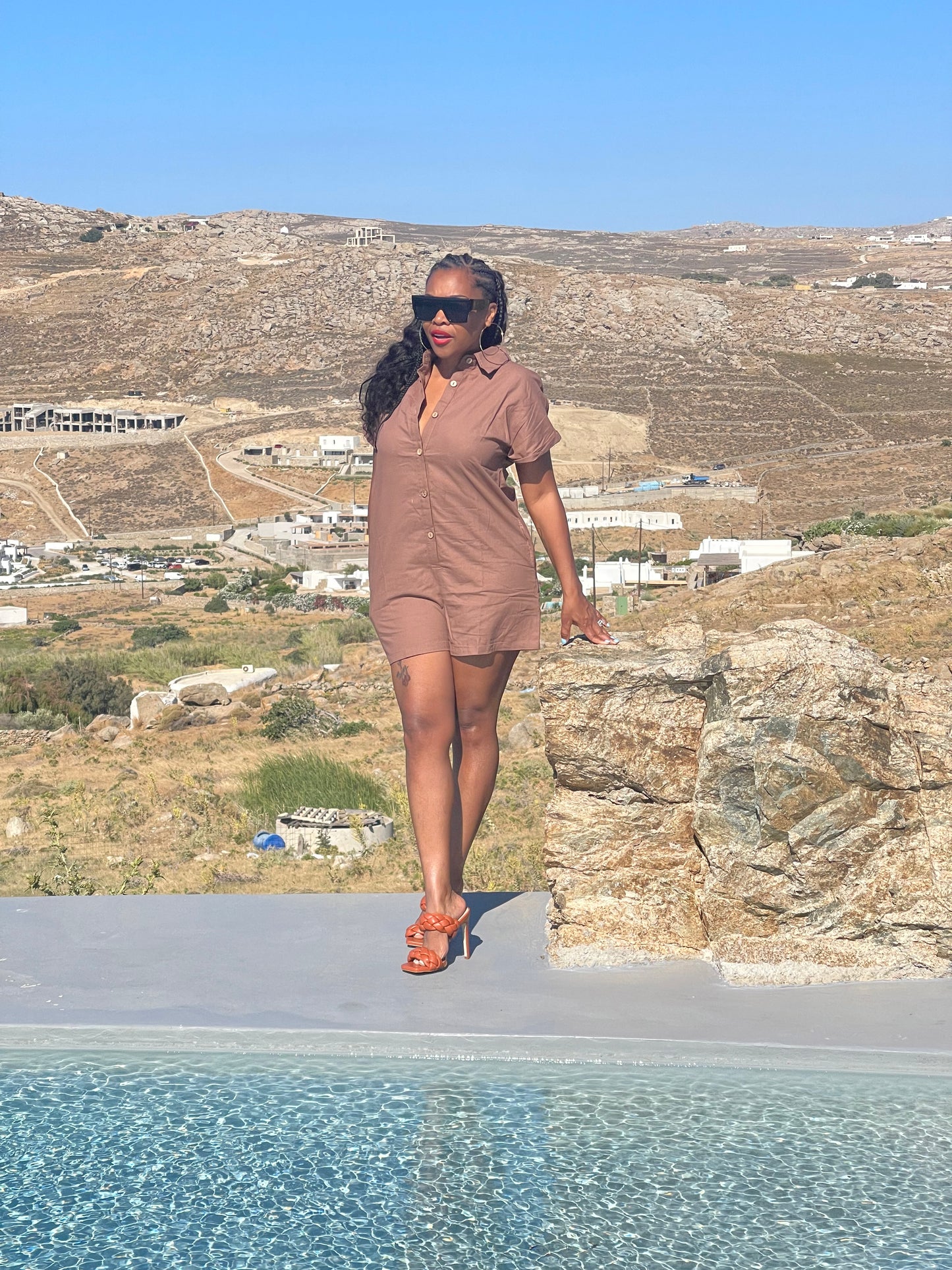 Linen & Pretty Romper (4 Colors)
