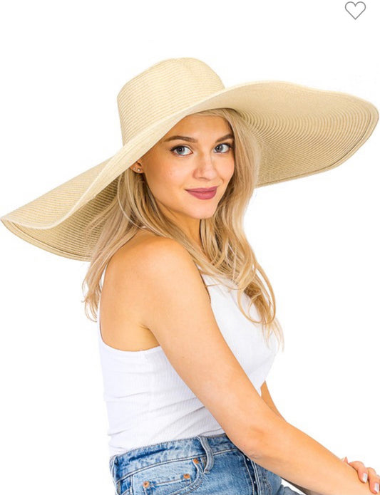 Pretty on Vacation Wide Brim Hats(4 Colors)