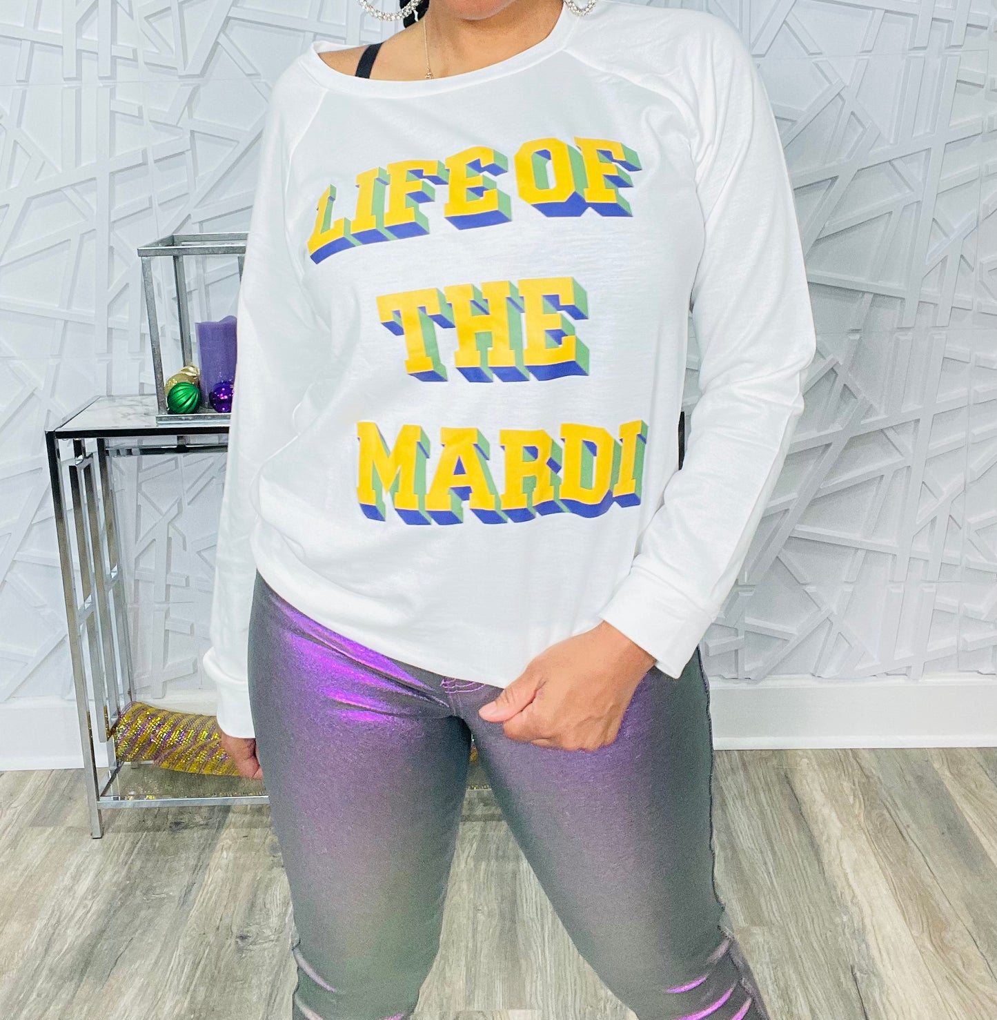 I’m the Pretty Life of the Mardi Gras Party (up to XL)