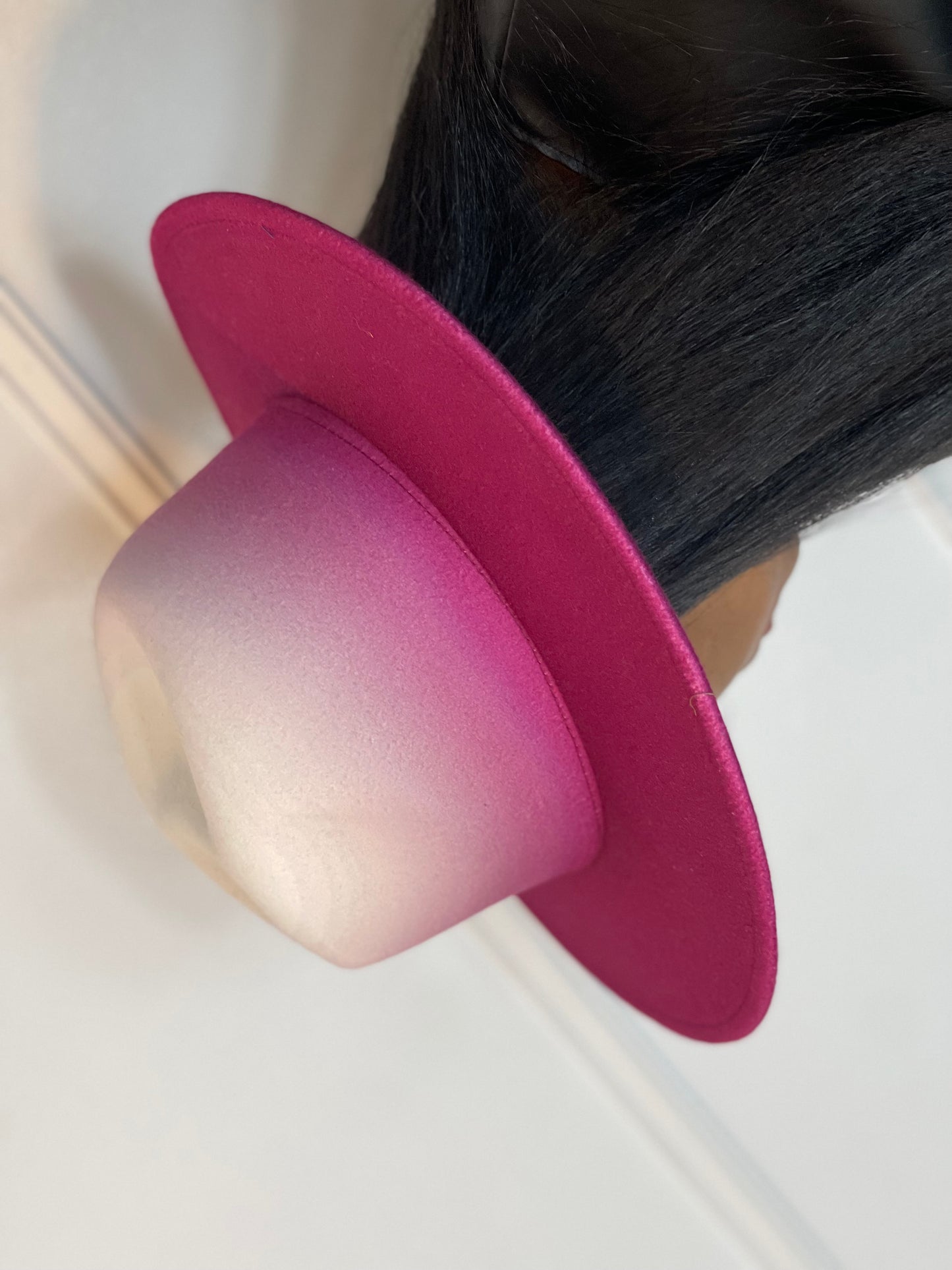 Ombré Wide Brim Fedora (5 Colors)