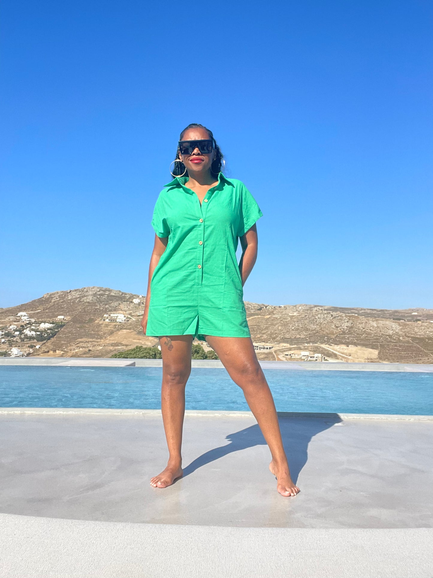 Linen & Pretty Romper (4 Colors)
