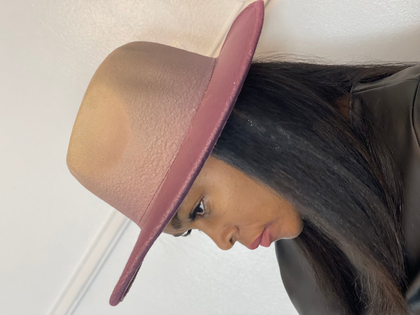 Ombré Wide Brim Fedora (5 Colors)