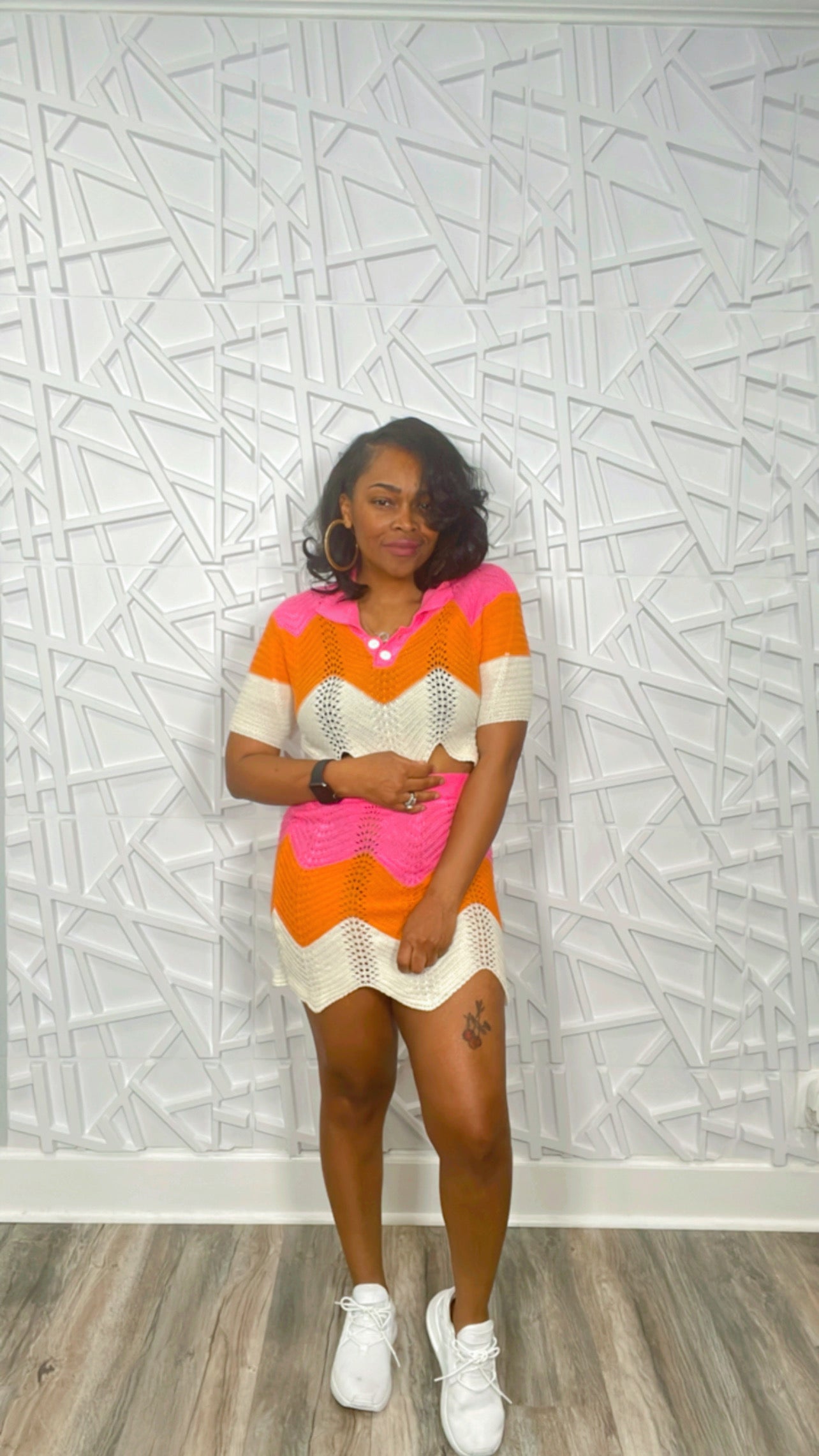 Being Fly & Pretty 2 pc Knit Skirt Set
