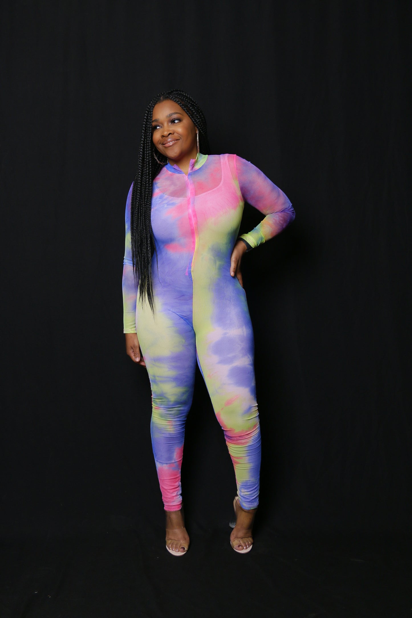 All in Mesh Love Jumpsuit